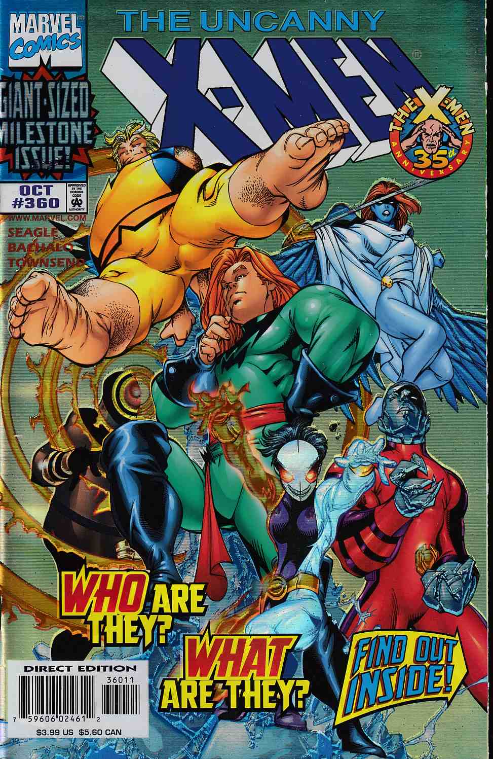 Uncanny X-Men #360 Holofoil Edition Near Mint (9.4) [Marvel Comic] THUMBNAIL
