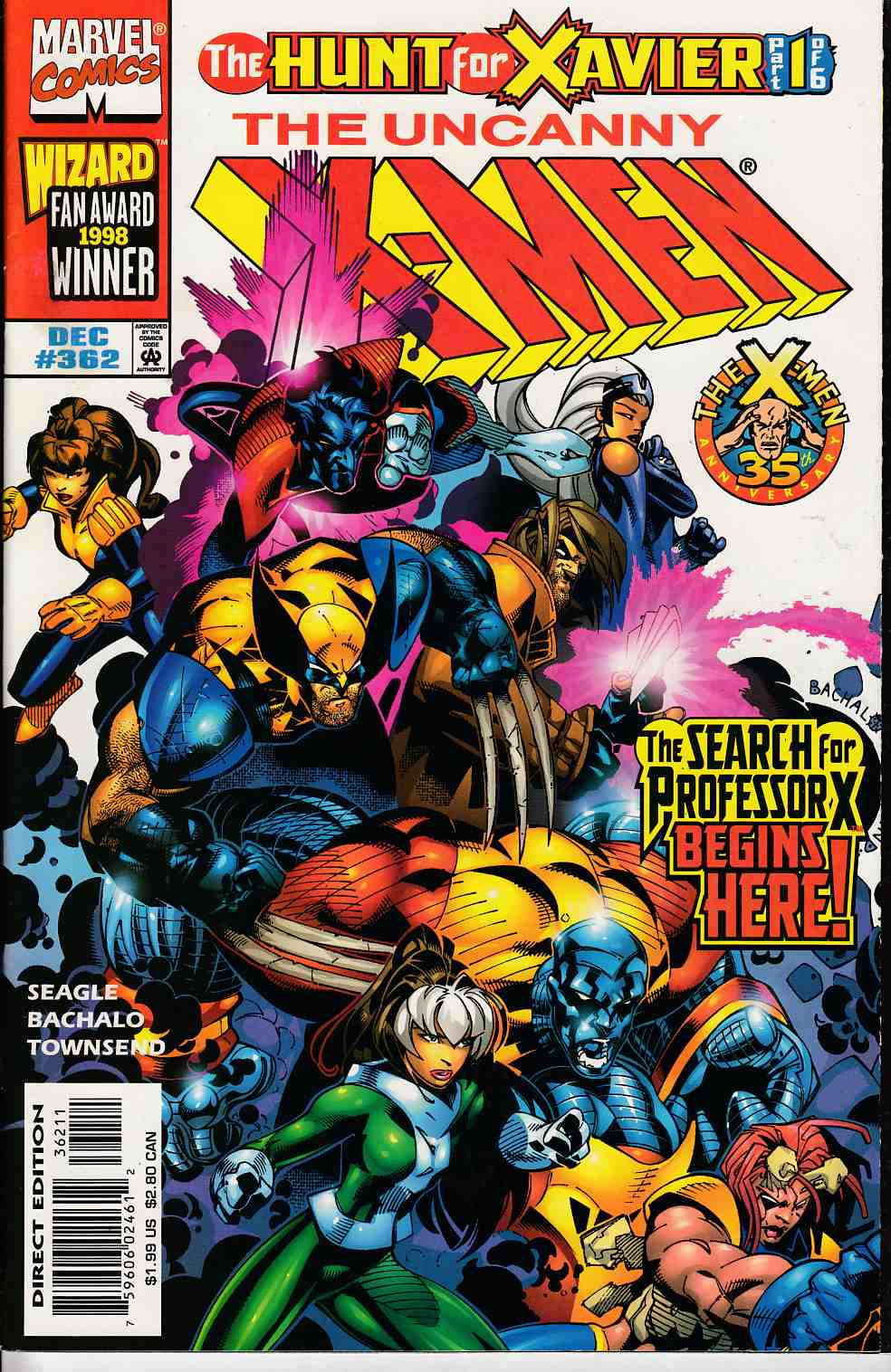 Uncanny X-Men #362 Very Fine (8.0) [Marvel Comic] THUMBNAIL
