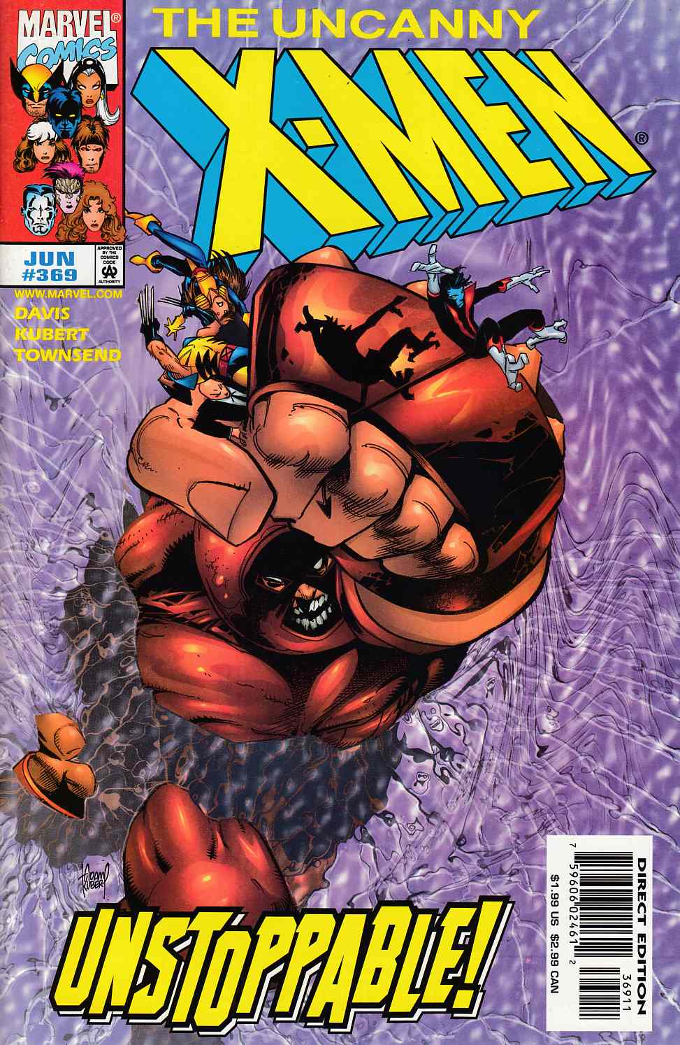 Uncanny X-Men #369 Very Fine (8.0) [Marvel Comic] LARGE