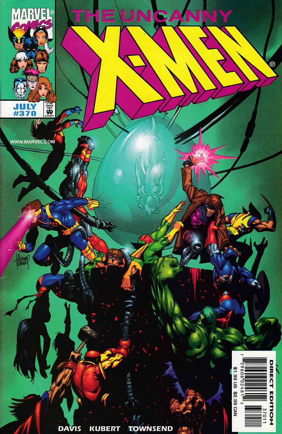 Uncanny X-Men #370 Very Fine (8.0) [Marvel Comic] LARGE