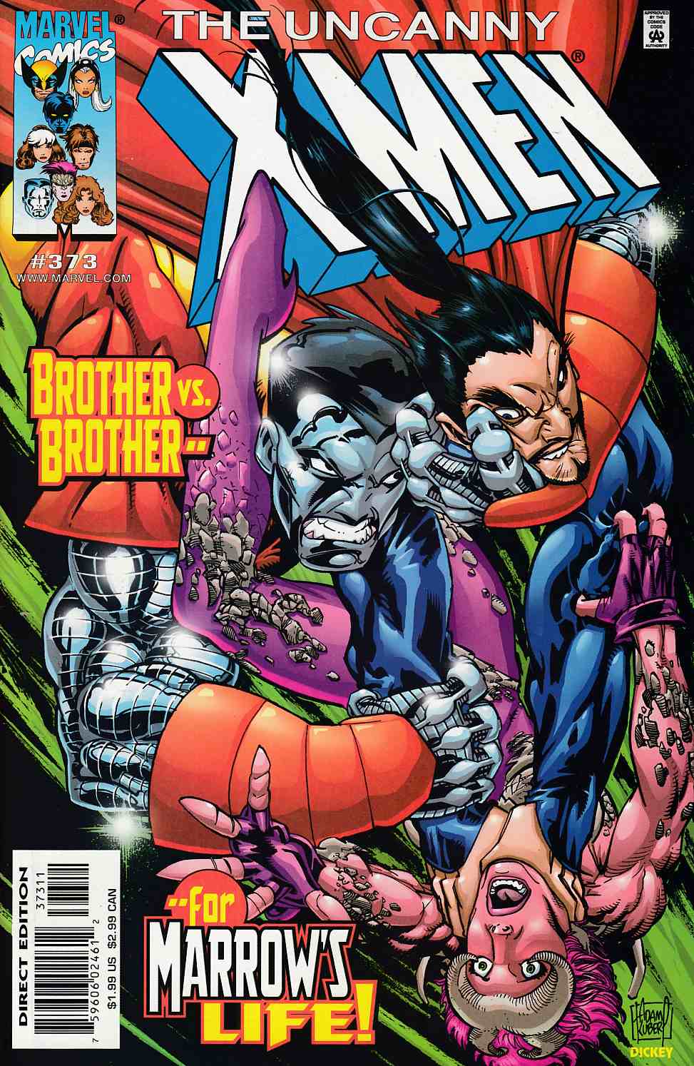 Uncanny X-Men #373 Very Fine (8.0) [Marvel Comic] LARGE