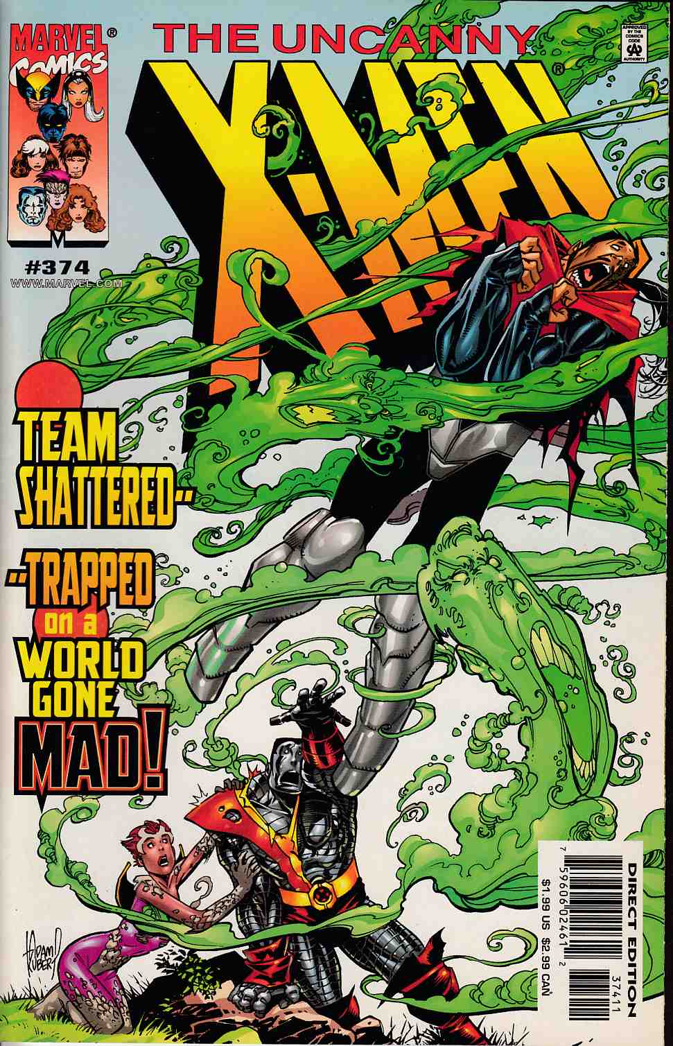 Uncanny X-Men #374 Fine (6.0) [Marvel Comic] THUMBNAIL