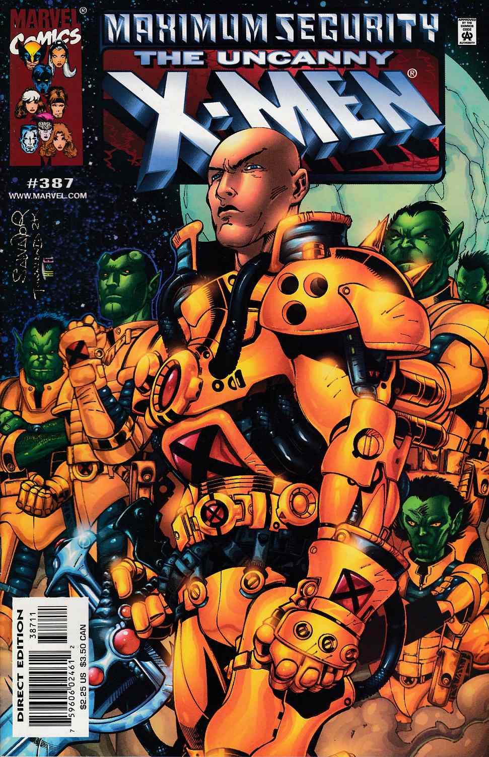 Uncanny X-Men #387 Near Mint (9.4) [Marvel Comic] THUMBNAIL