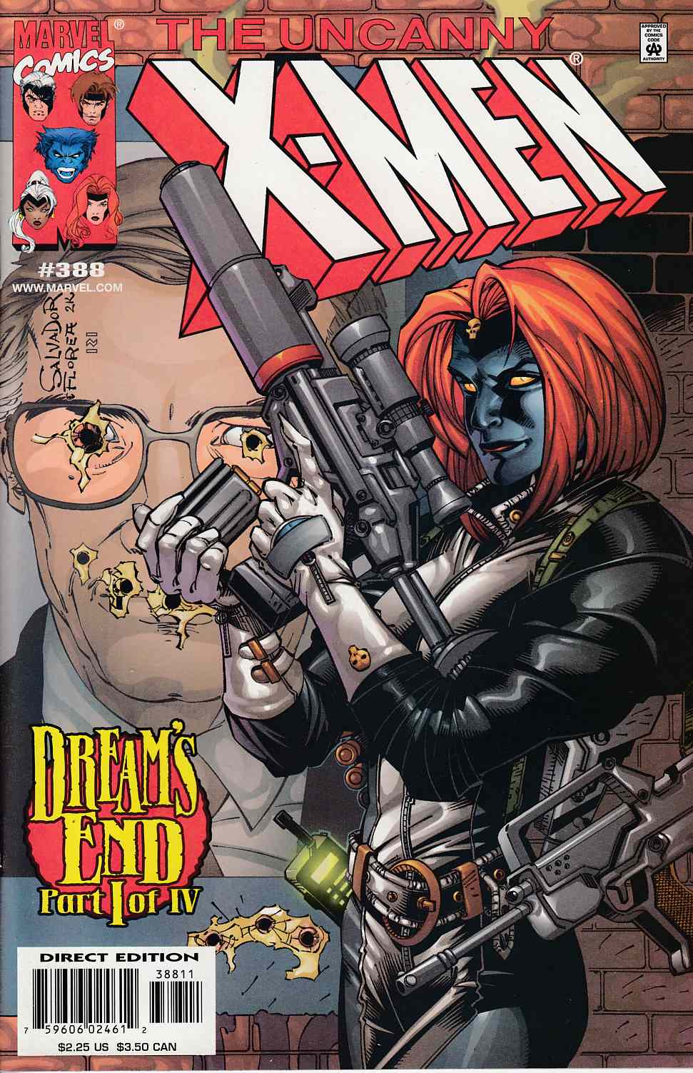 Uncanny X-Men #388 Near Mint (9.4) [Marvel Comic] THUMBNAIL