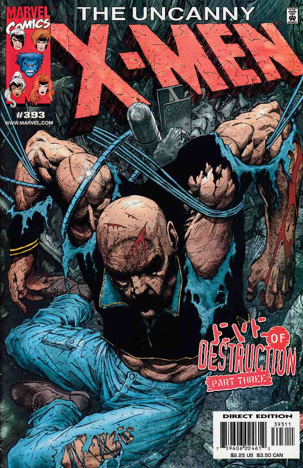 Uncanny X-Men #393 Very Fine (8.0) [Marvel Comic] LARGE