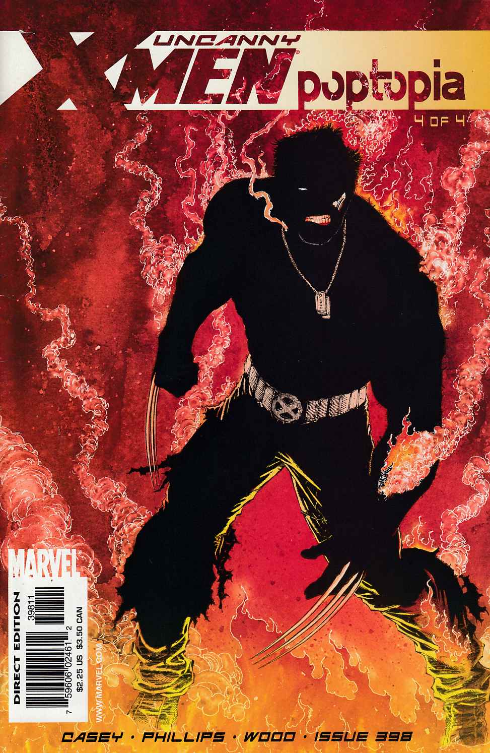 Uncanny X-Men #398 Very Fine (8.0) [Marvel Comic] THUMBNAIL