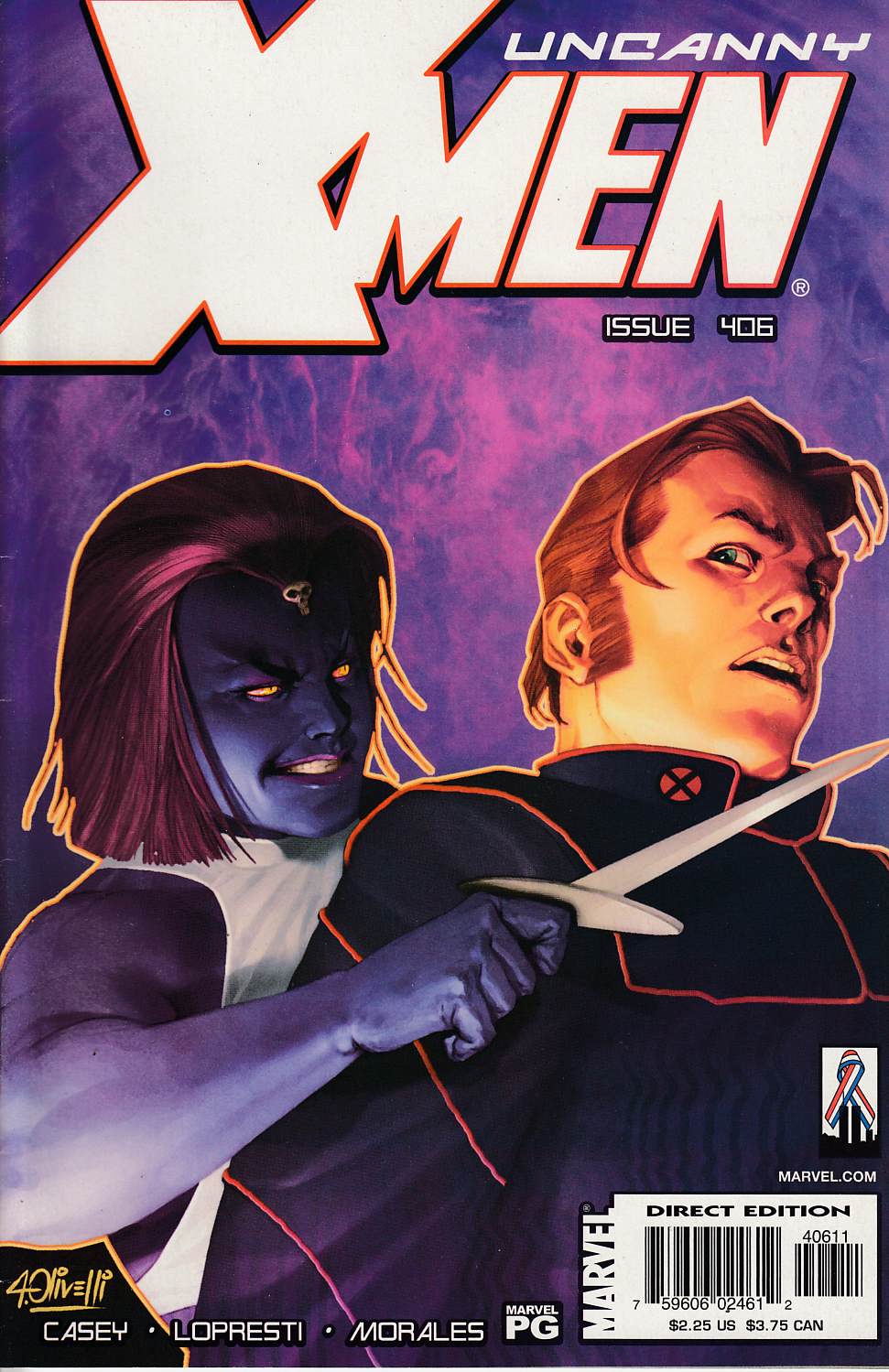 Uncanny X-Men #406 Very Fine (8.0) [Marvel Comic] THUMBNAIL