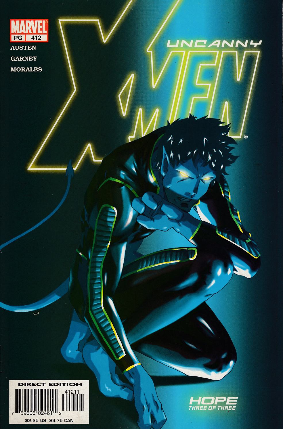 Uncanny X-Men #412 Very Fine (8.0) [Marvel Comic] THUMBNAIL