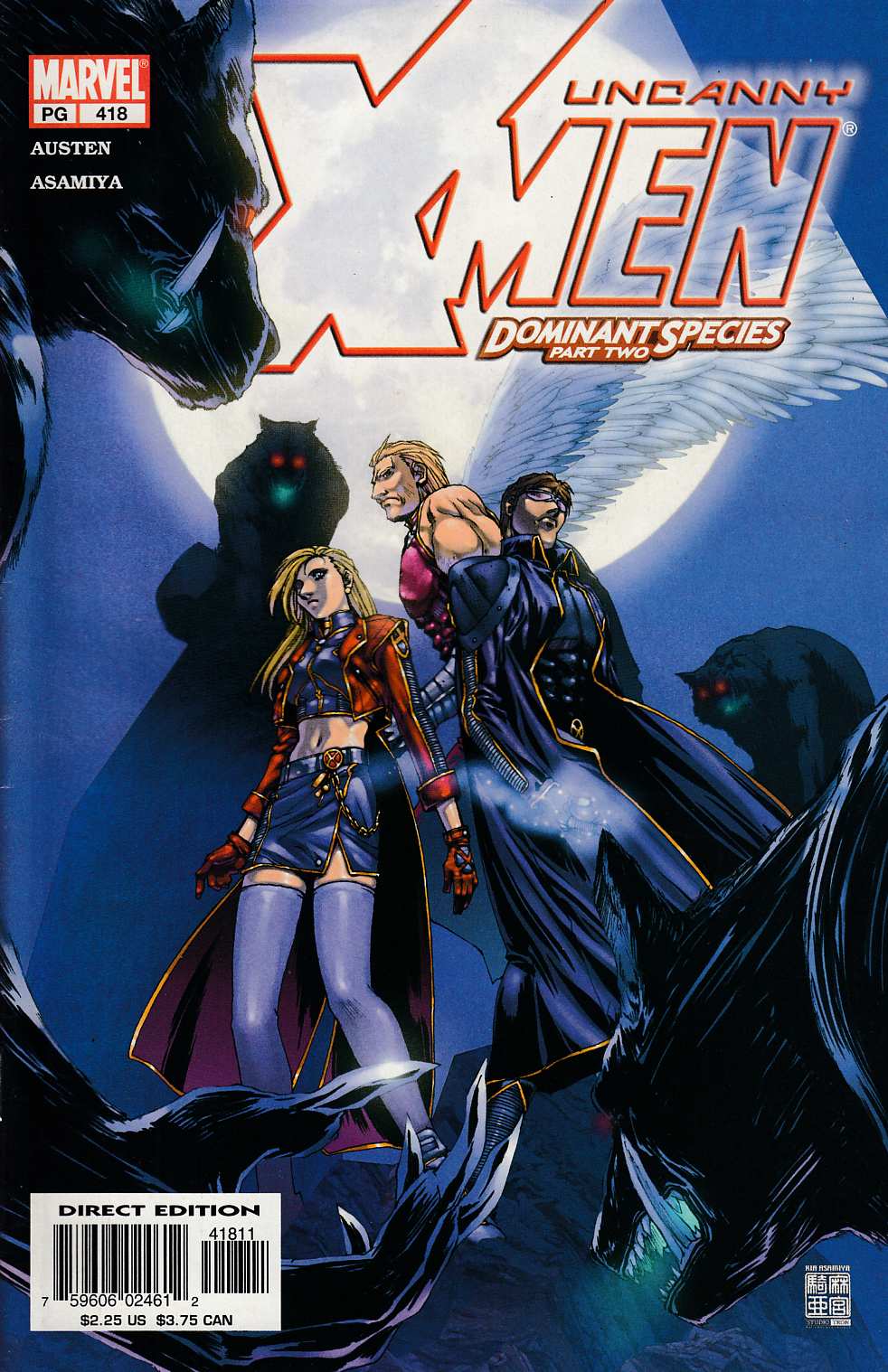 Uncanny X-Men #418 Near Mint (9.4) [Marvel Comic] LARGE