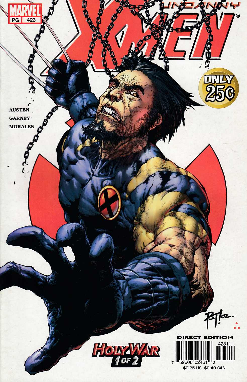 Uncanny X-Men #423 Near Mint (9.4) [Marvel Comic] LARGE