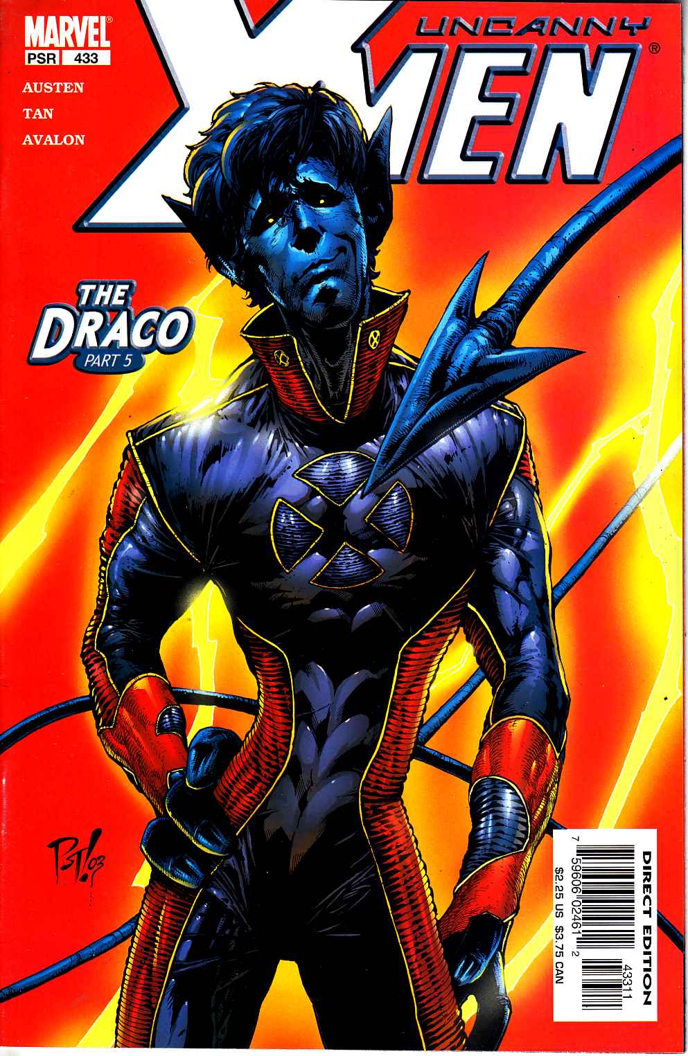 Uncanny X-Men #433 Very Fine (8.0) [Marvel Comic] LARGE
