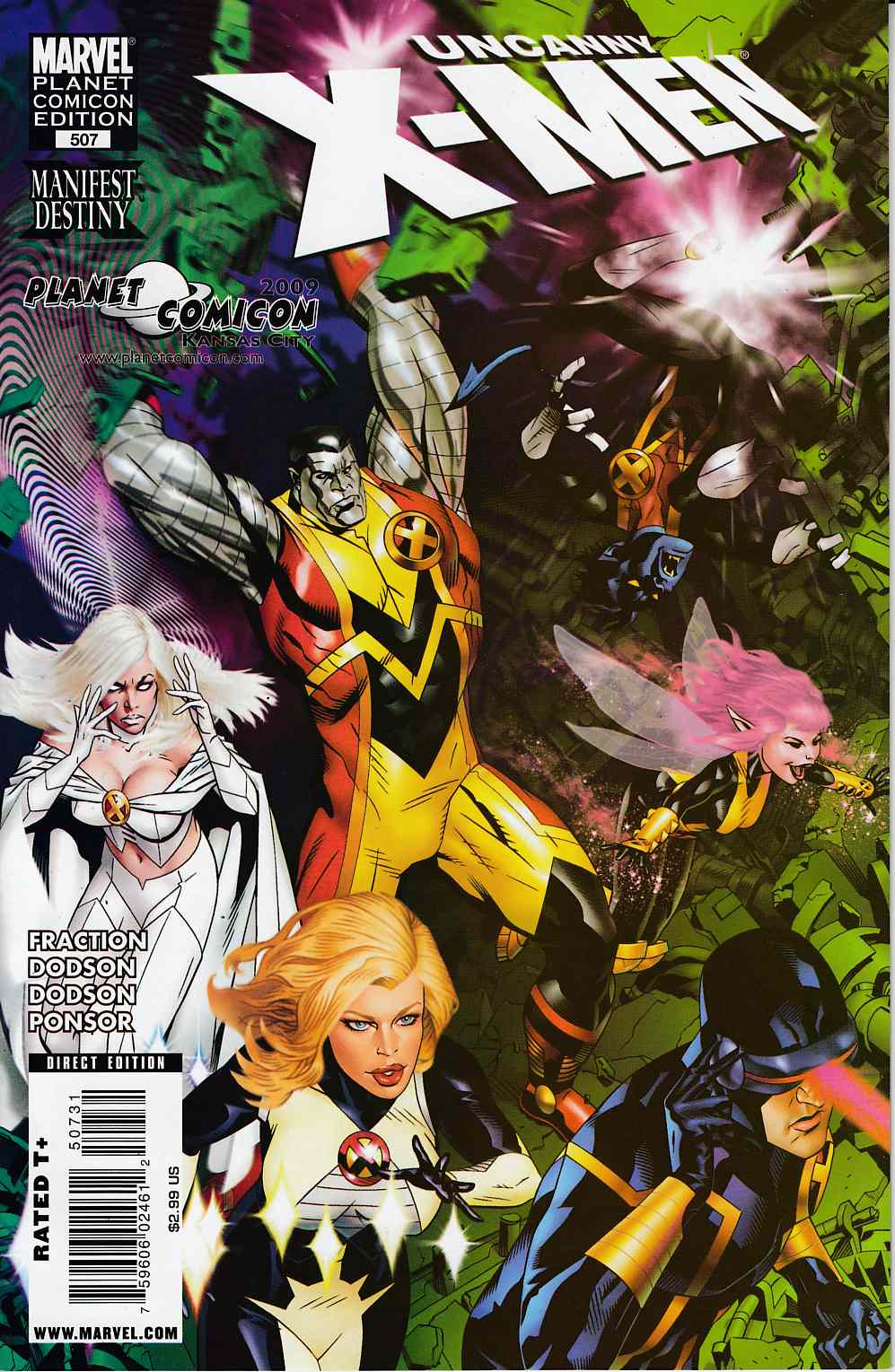 Uncanny X-Men #507 Planet Comicon Variant Cover Near Mint (9.4) [Marvel Comic] LARGE