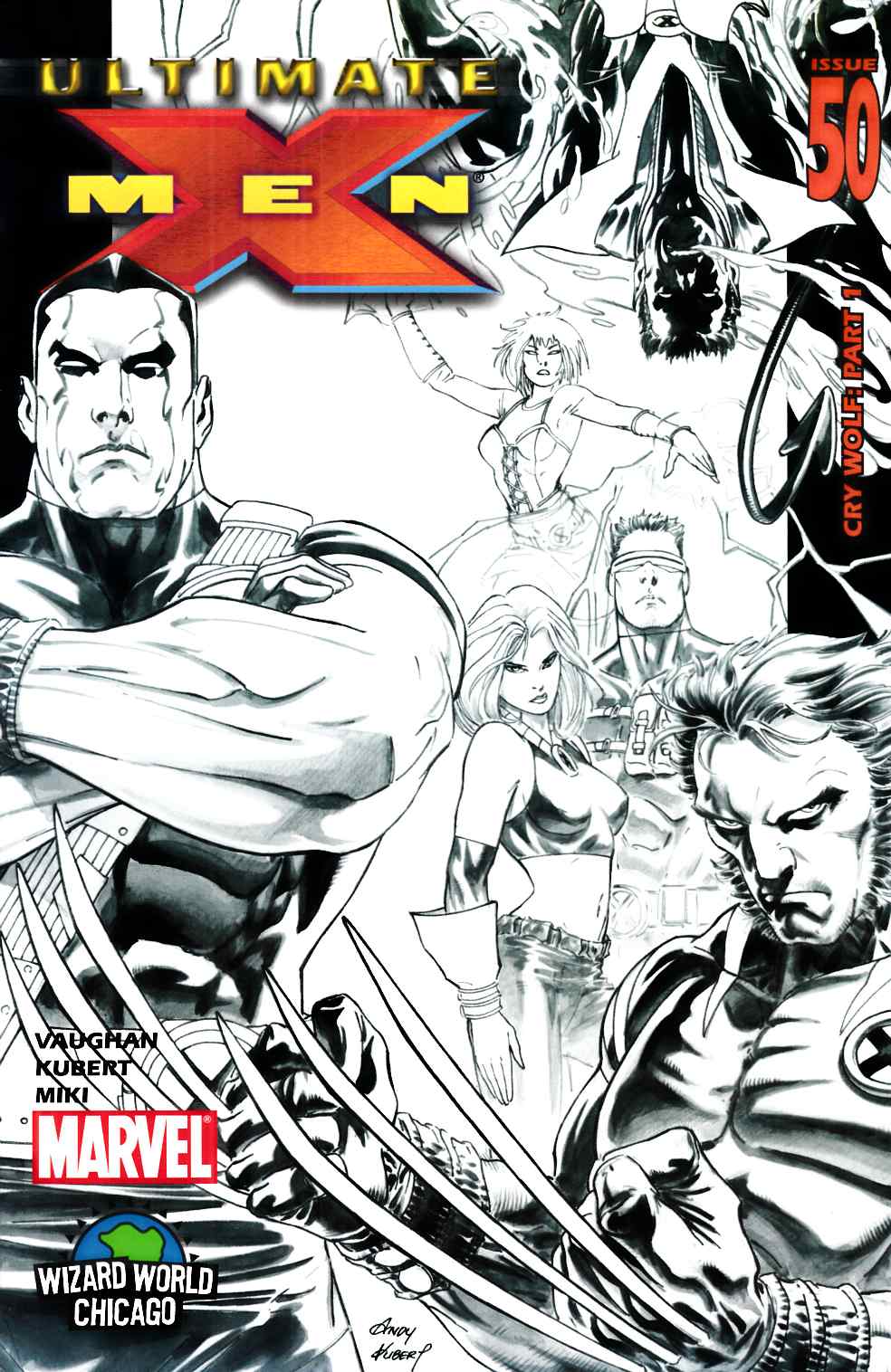 Ultimate X-Men #50 Wizard World Chicago Variant Very Fine (8.0) [Marvel Comic] THUMBNAIL