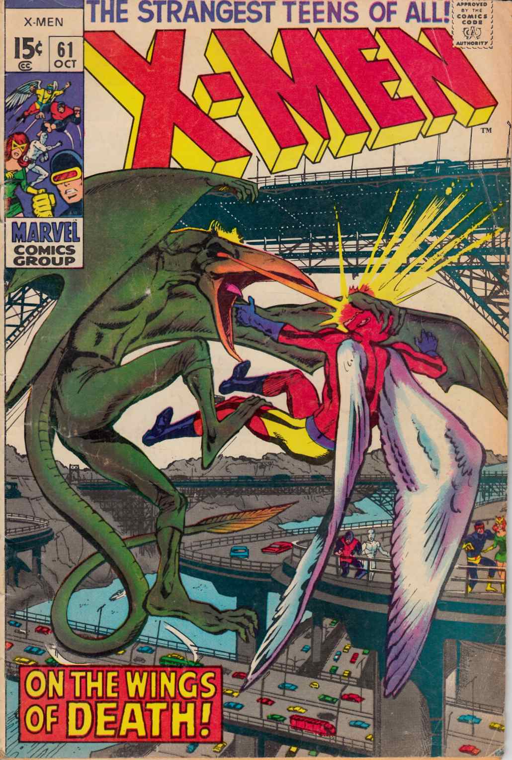 Uncanny X-Men #61 Very Good (4.0) [Marvel Comic] LARGE