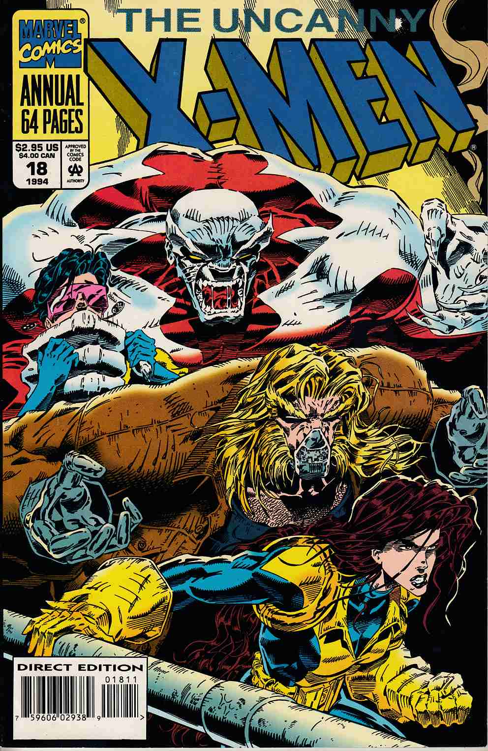 Uncanny X-Men Annual #18 Near Mint (9.4) [Marvel Comic] THUMBNAIL