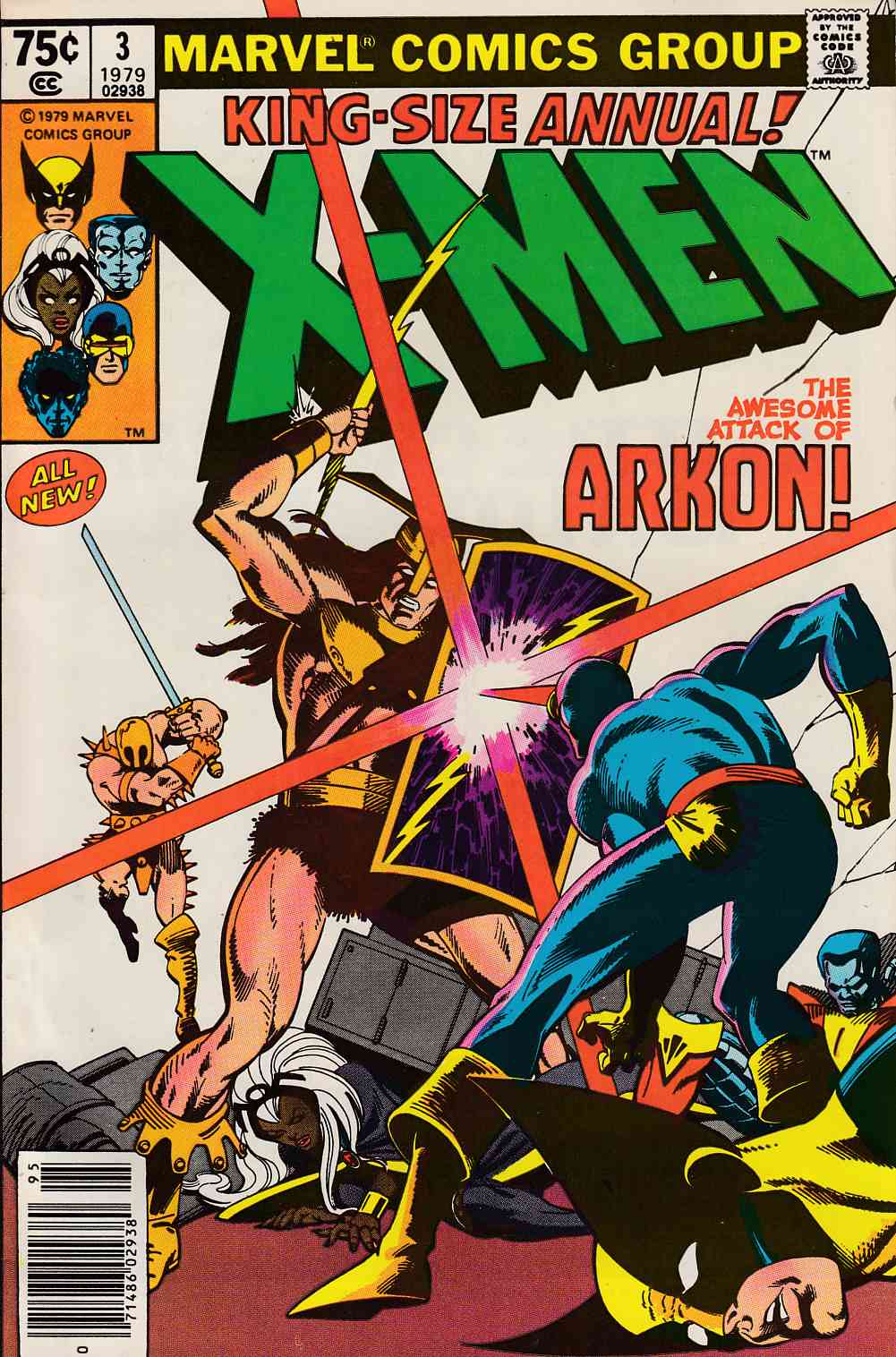 Uncanny X-Men Annual #3 Newsstand Edition Very Fine (8.0) [Marvel Comic] LARGE