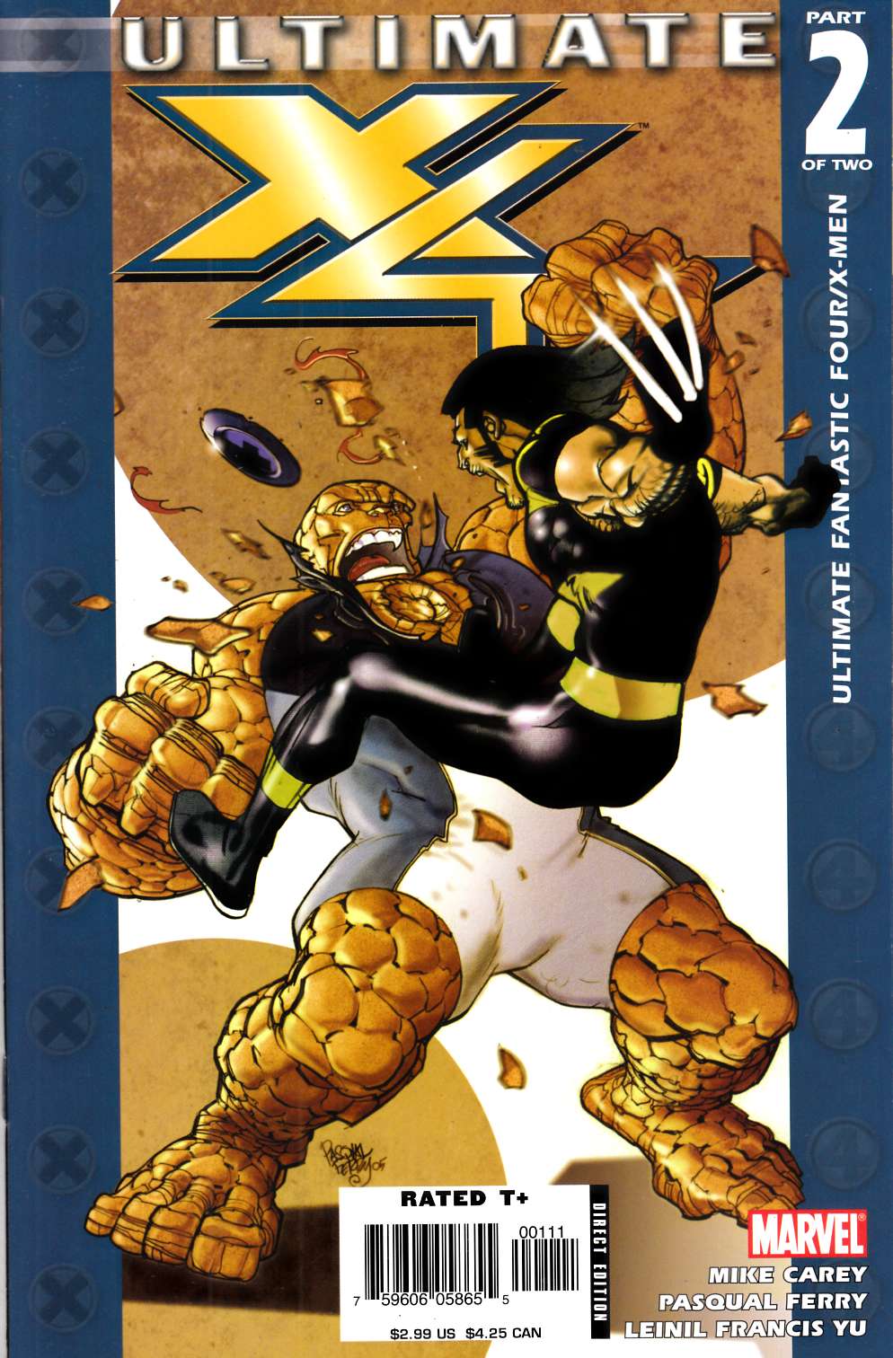 Ultimate Fantastic Four X-Men #2 Near Mint (9.4) [Marvel Comic] LARGE