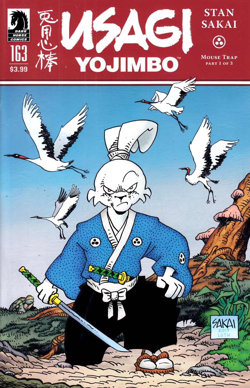 Usagi Yojimbo #163 Near Mint (9.4) [Dark Horse Comic] THUMBNAIL