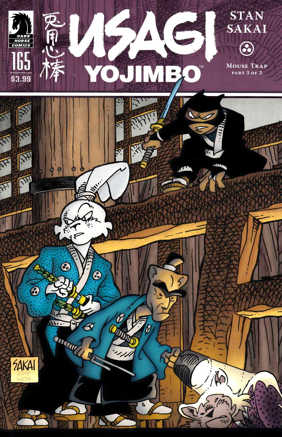 Usagi Yojimbo #165 Near Mint (9.4) [Dark Horse Comic] THUMBNAIL