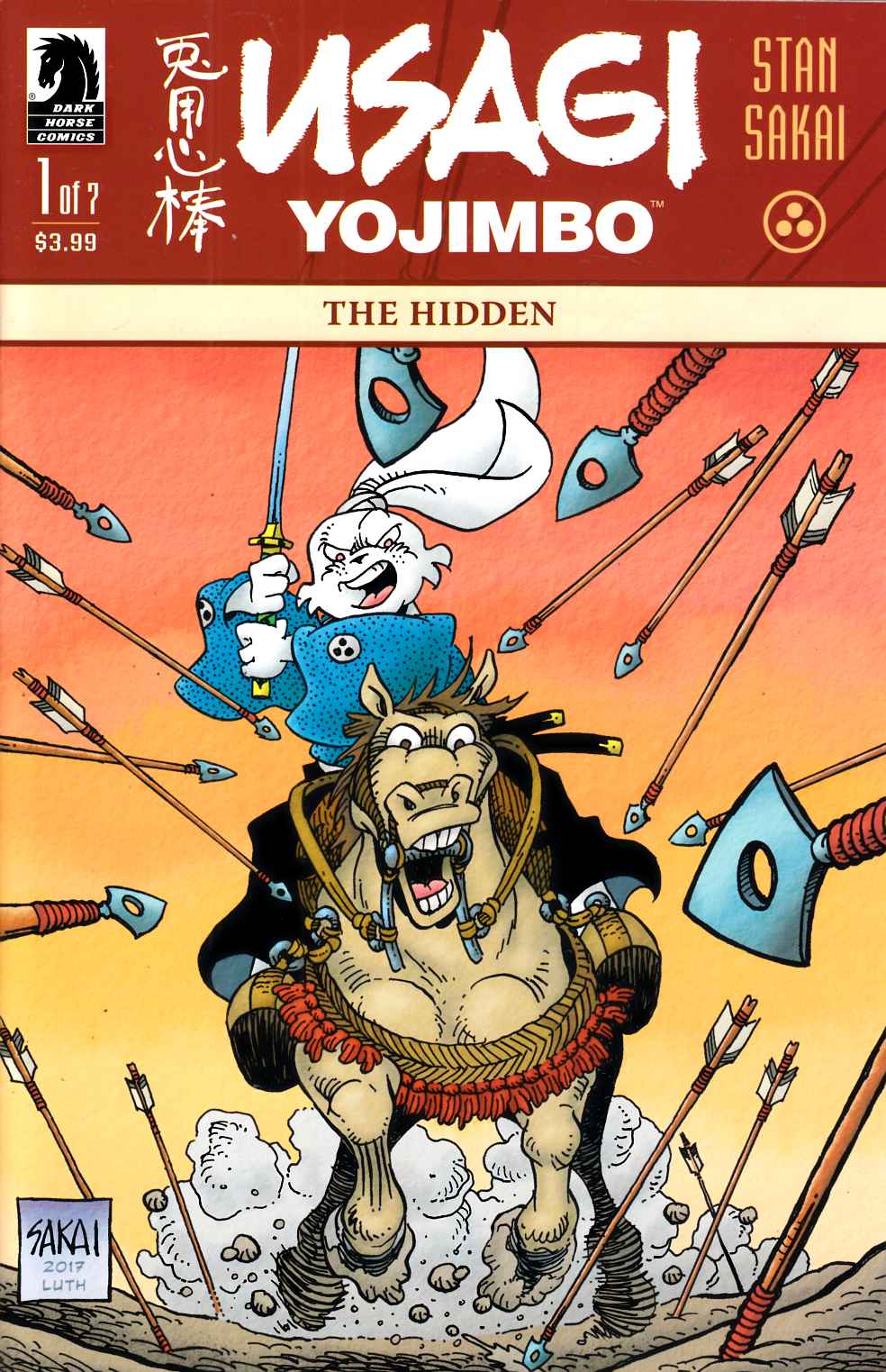 Usagi Yojimbo the Hidden #1 Near Mint (9.4) [Dark Horse Comic] THUMBNAIL