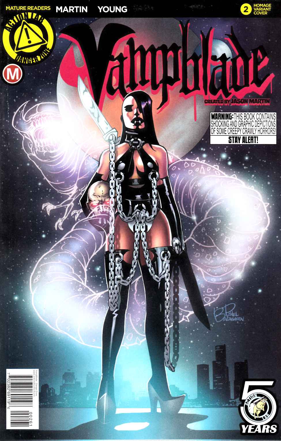 Vampblade #2 Cover E- Homage [Danger Zone Comic] THUMBNAIL