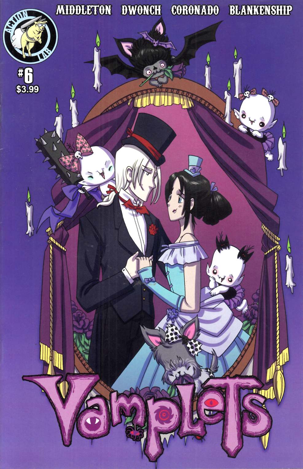 Vamplets Nightmare Nursery #6 Very Fine (8.0) [Action Lab Comic] THUMBNAIL