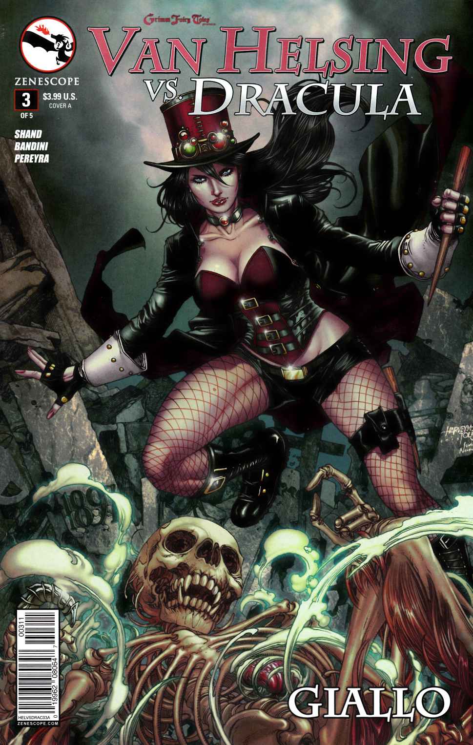 GFT Helsing Vs Dracula #3 Cover A- Tolibao [Zenescope Comic] THUMBNAIL