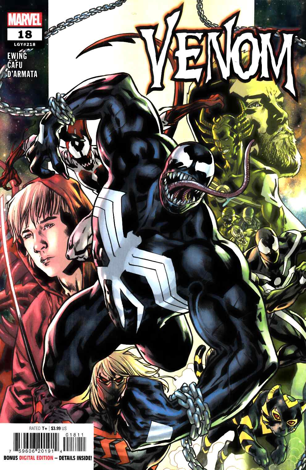 Venom #18 Near Mint (9.4) [Marvel Comic] THUMBNAIL
