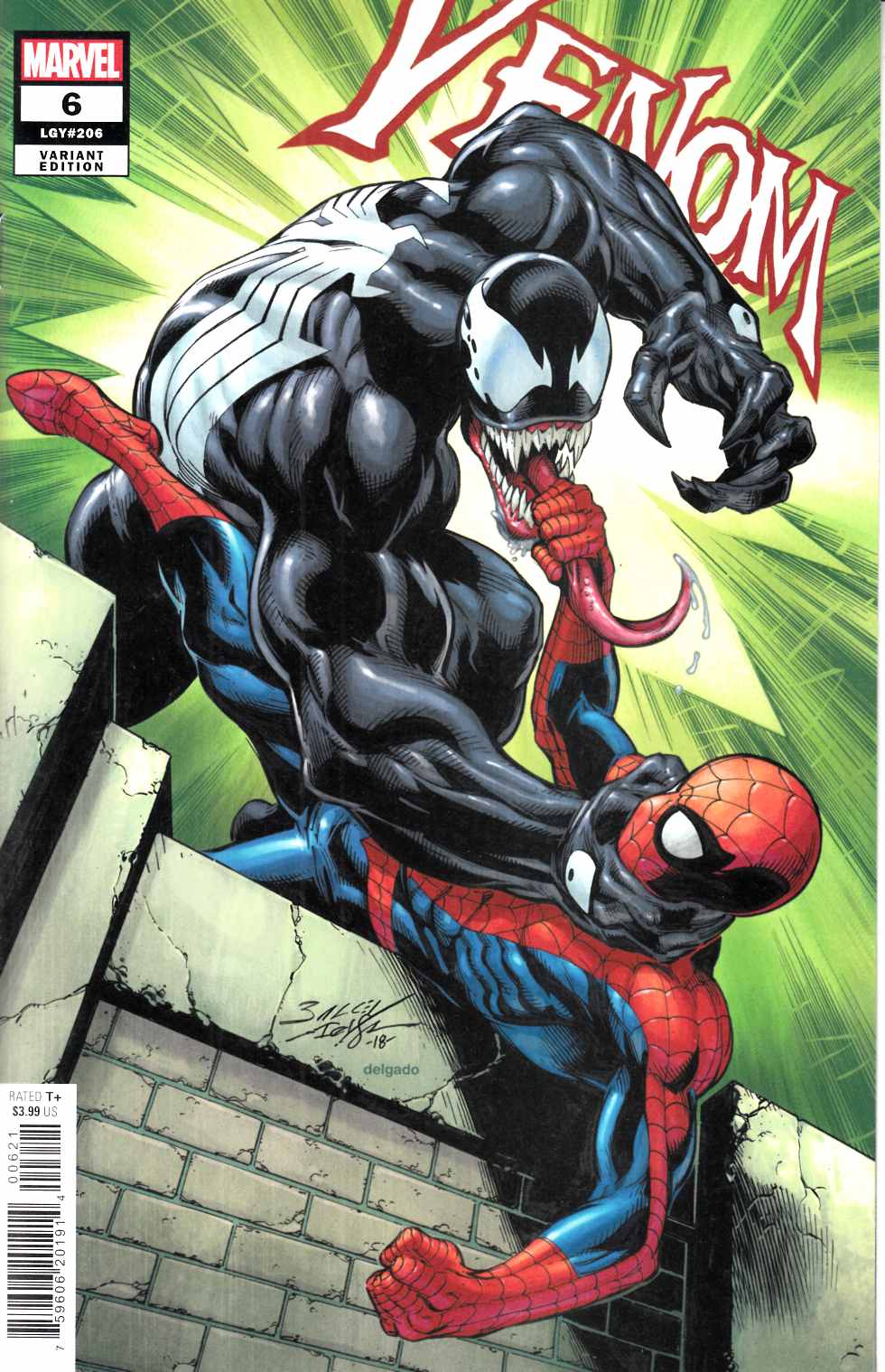 Marvel Venom Comic Cover Poster