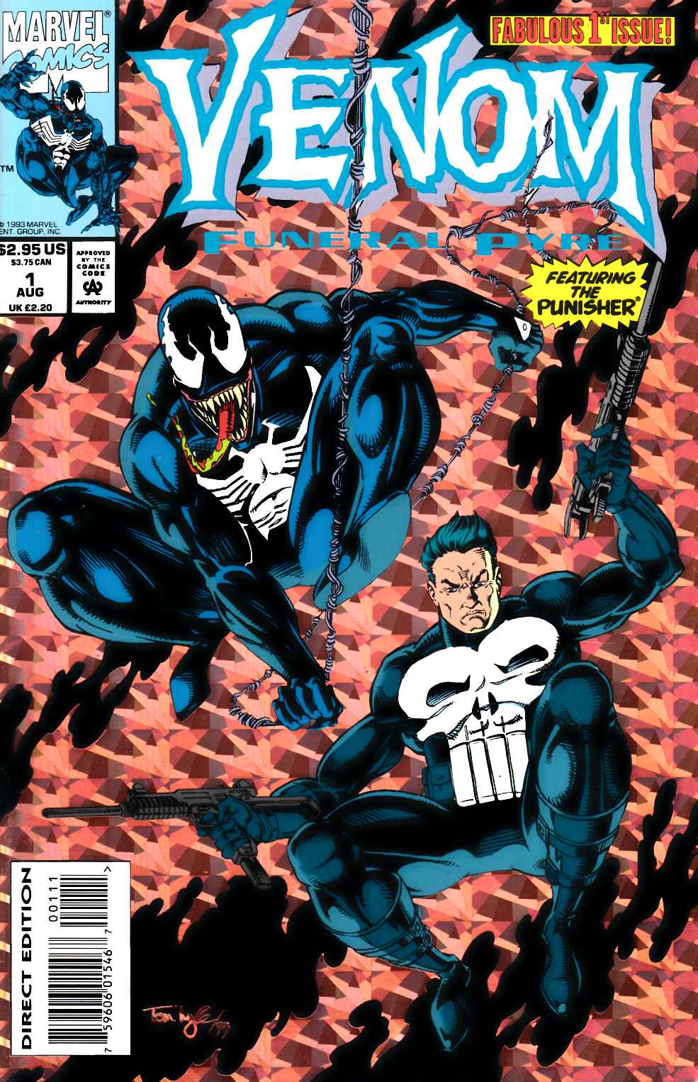Venom Funeral Pyre #1 Near Mint Minus (9.2) [Marvel Comic] THUMBNAIL