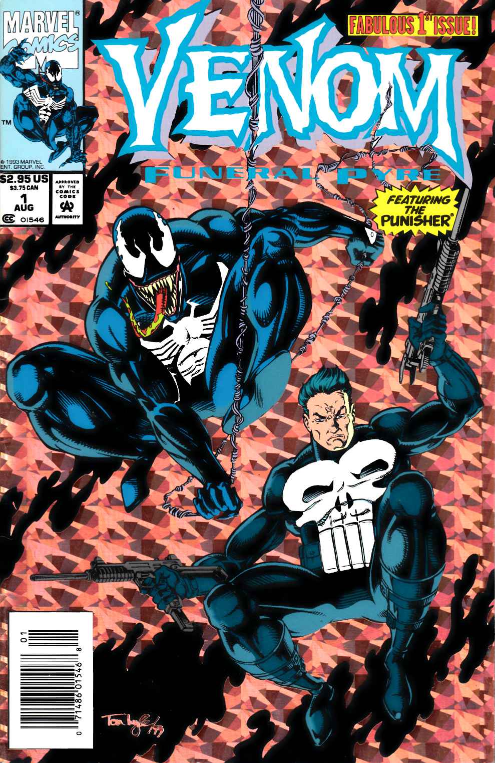 Venom Funeral Pyre #1 Newsstand Edition Fine (6.0) [Marvel Comic] THUMBNAIL