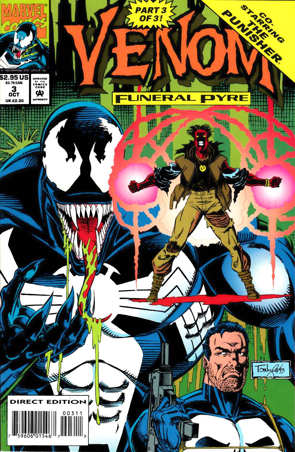 Venom Funeral Pyre #3 Very Fine Plus (8.5) [Marvel Comic] THUMBNAIL