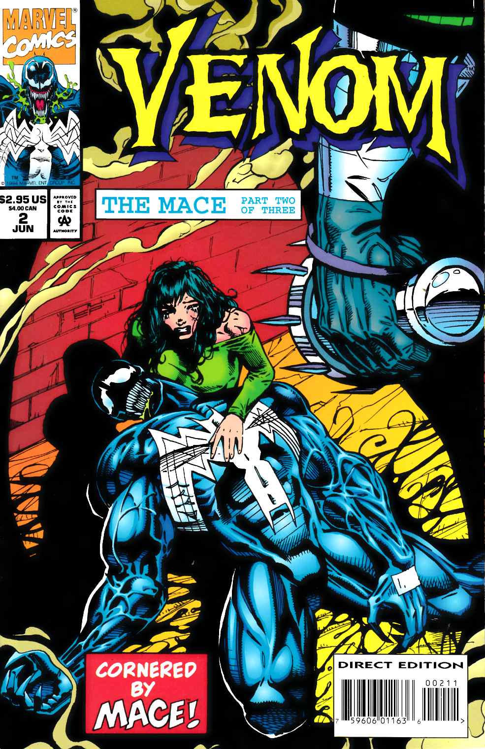 Venom the Mace #2 Near Mint Minus (9.2) [Marvel Comic] LARGE