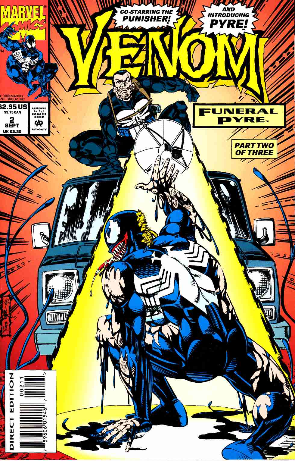 Venom Funeral Pyre #2 Near Mint (9.4) [Marvel Comic] THUMBNAIL