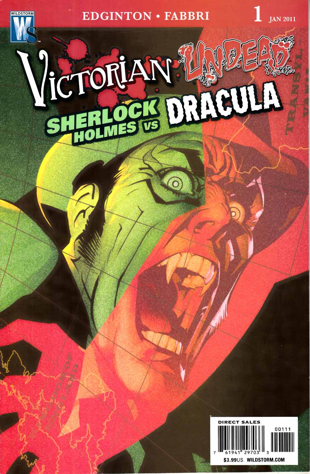 Victorian Undead II Holmes vs Dracula #1 Very Fine (8.0) [DC Comic] THUMBNAIL