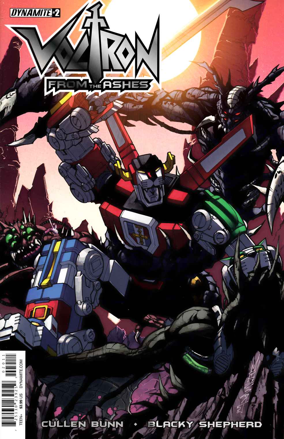 Voltron From the Ashes #2 [Dynamite Comic] THUMBNAIL
