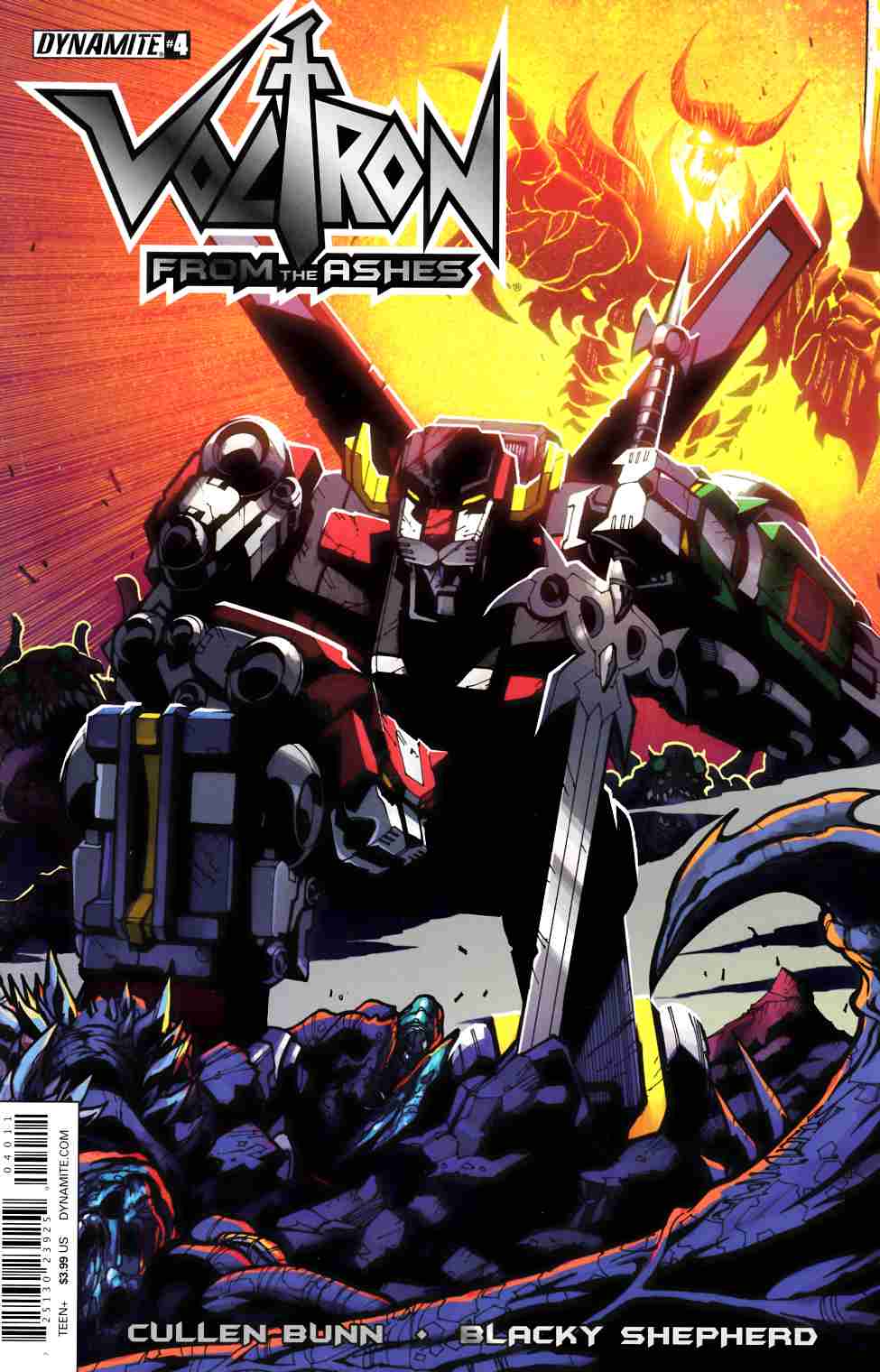 Voltron From the Ashes #4 [Dynamite Comic] THUMBNAIL