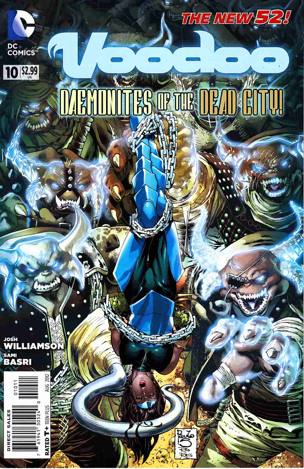 Voodoo #10 Very Fine (8.0) [DC Comic] THUMBNAIL