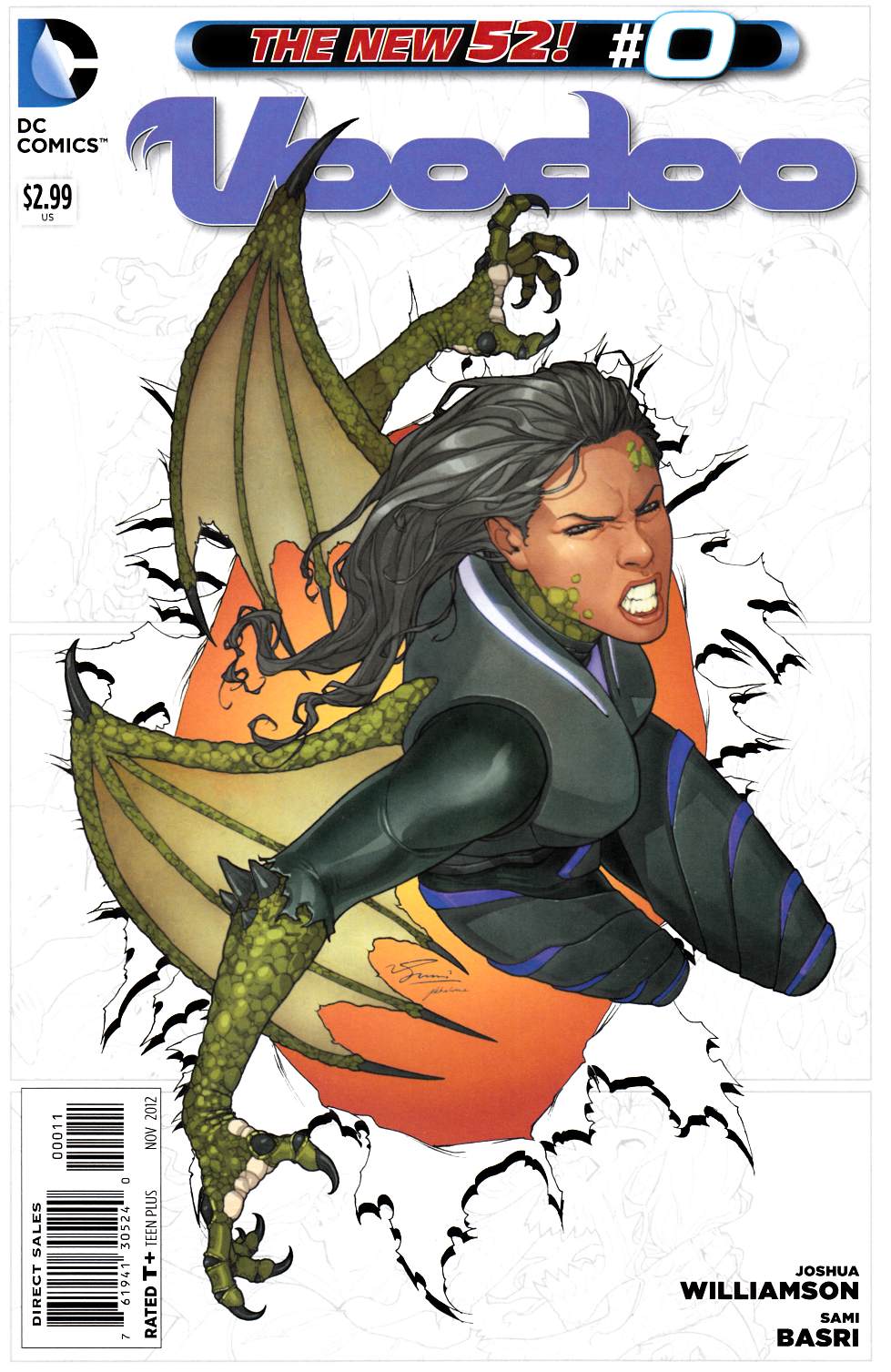 Voodoo #0 Very Fine (8.0) [DC Comic] THUMBNAIL
