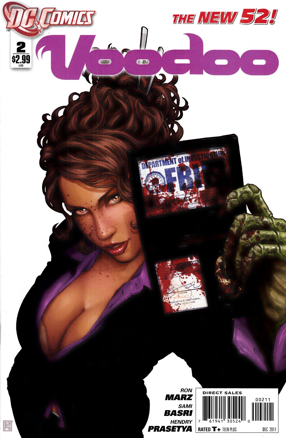 Voodoo #2 Very Fine (8.0) [DC Comic] LARGE