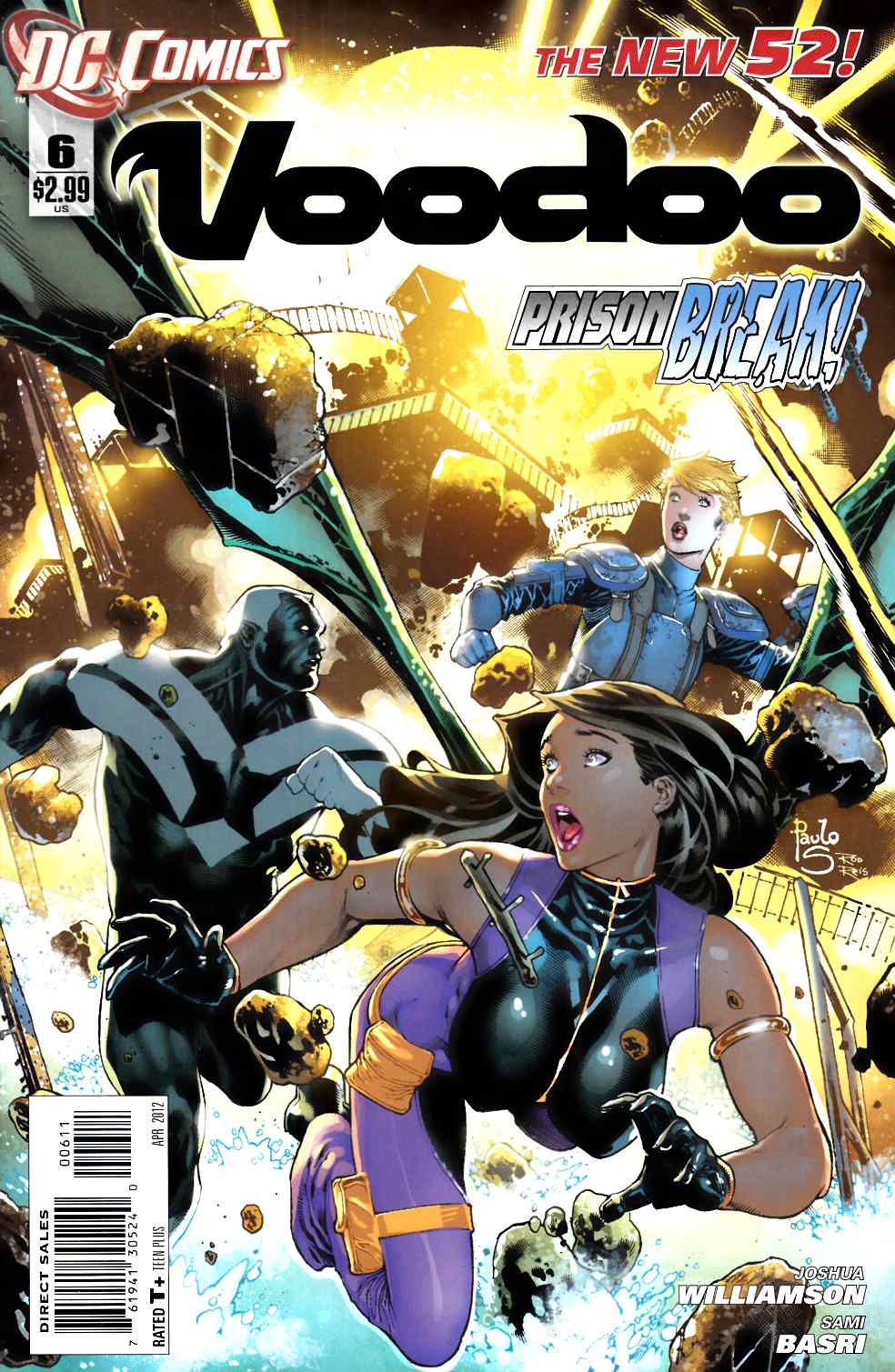 Voodoo #6 Very Fine (8.0) [DC Comic] THUMBNAIL
