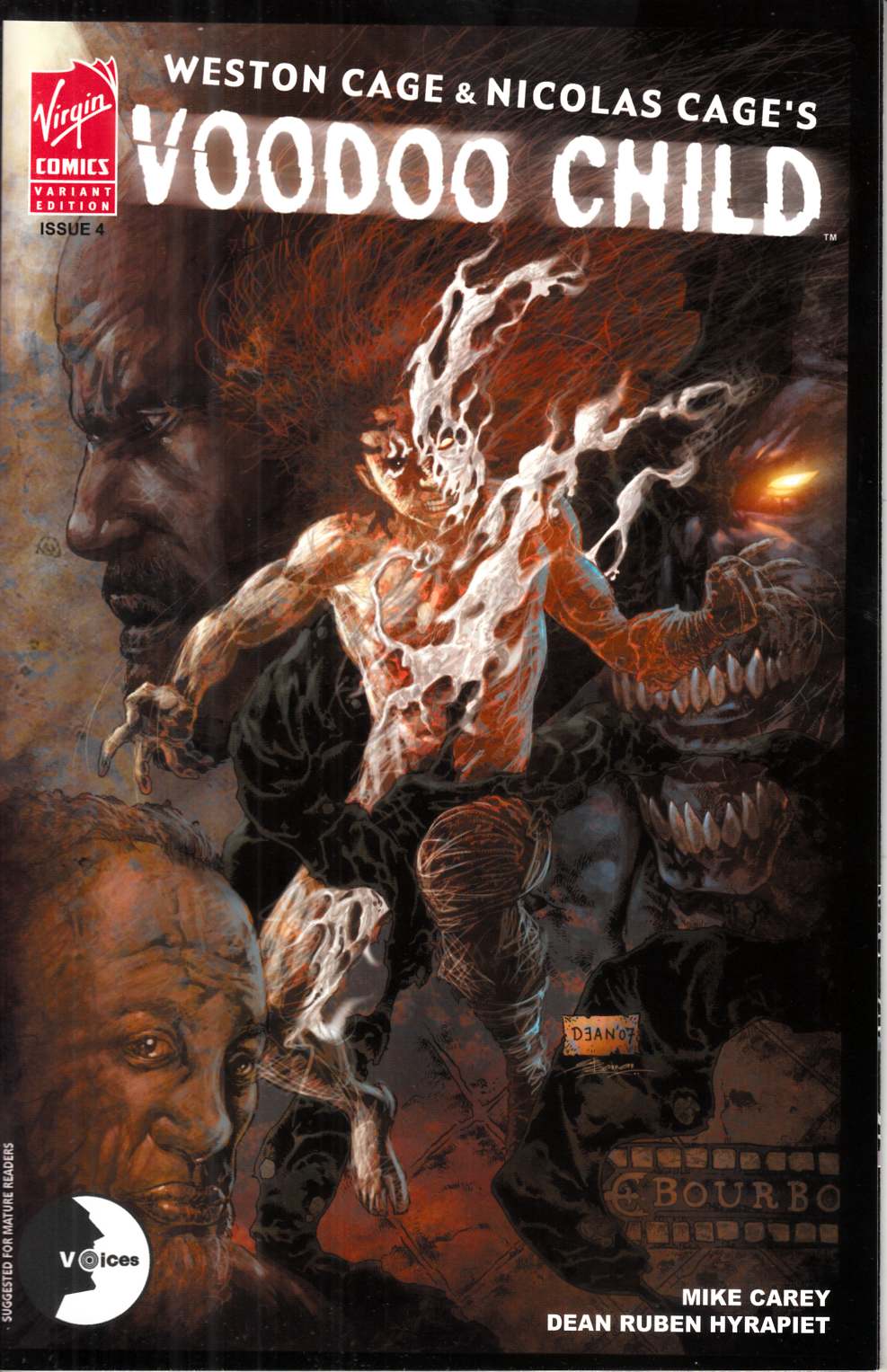 Voodoo Child #4 Cover B Near Mint (9.4) [Virgin Comic] LARGE