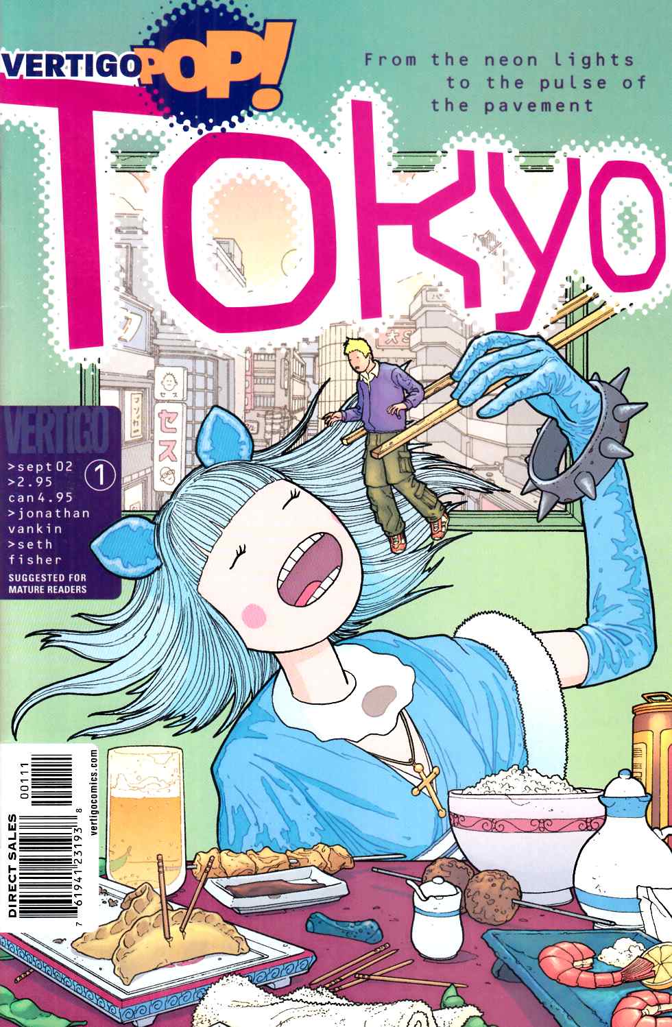 Vertigo Pop Tokyo #1 Near Mint (9.4) [DC Comic] THUMBNAIL