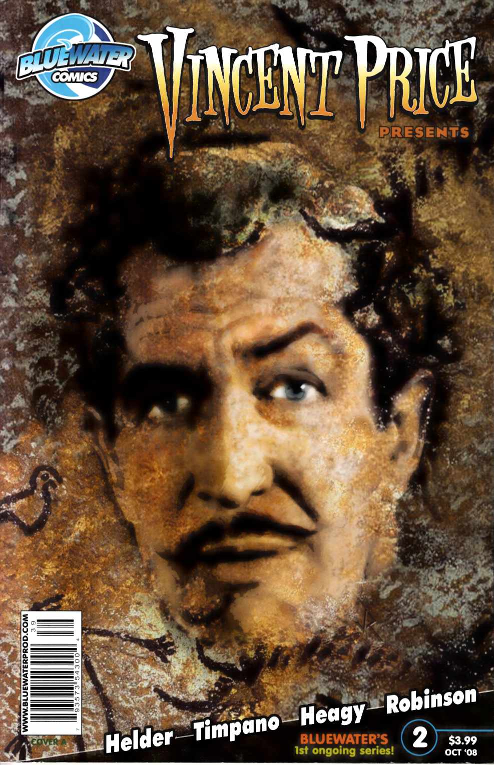 Vincent Price Presents #2 Very Fine (8.0) [Bluewater Comic] LARGE