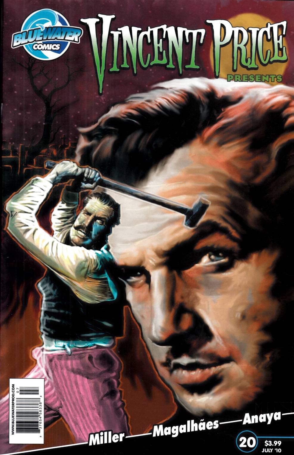 Vincent Price Presents #20 Near Mint (9.4) [Bluewater Comic] LARGE