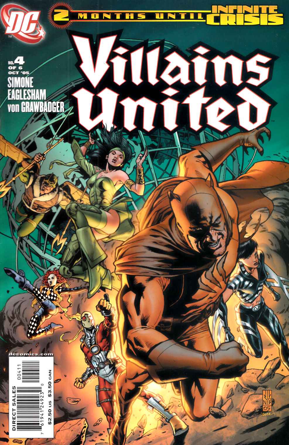 Villains United #4 Very Fine (8.0) [DC Comic] LARGE