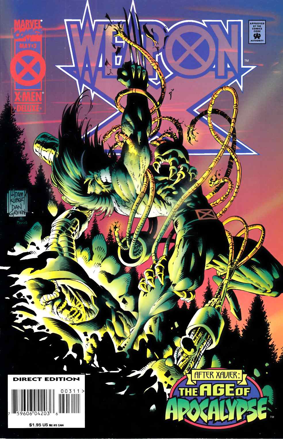 Weapon X #3 Near Mint (9.4) [Marvel Comic] LARGE