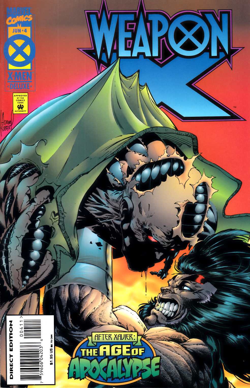 Weapon X #4 Near Mint (9.4) [Marvel Comic] LARGE