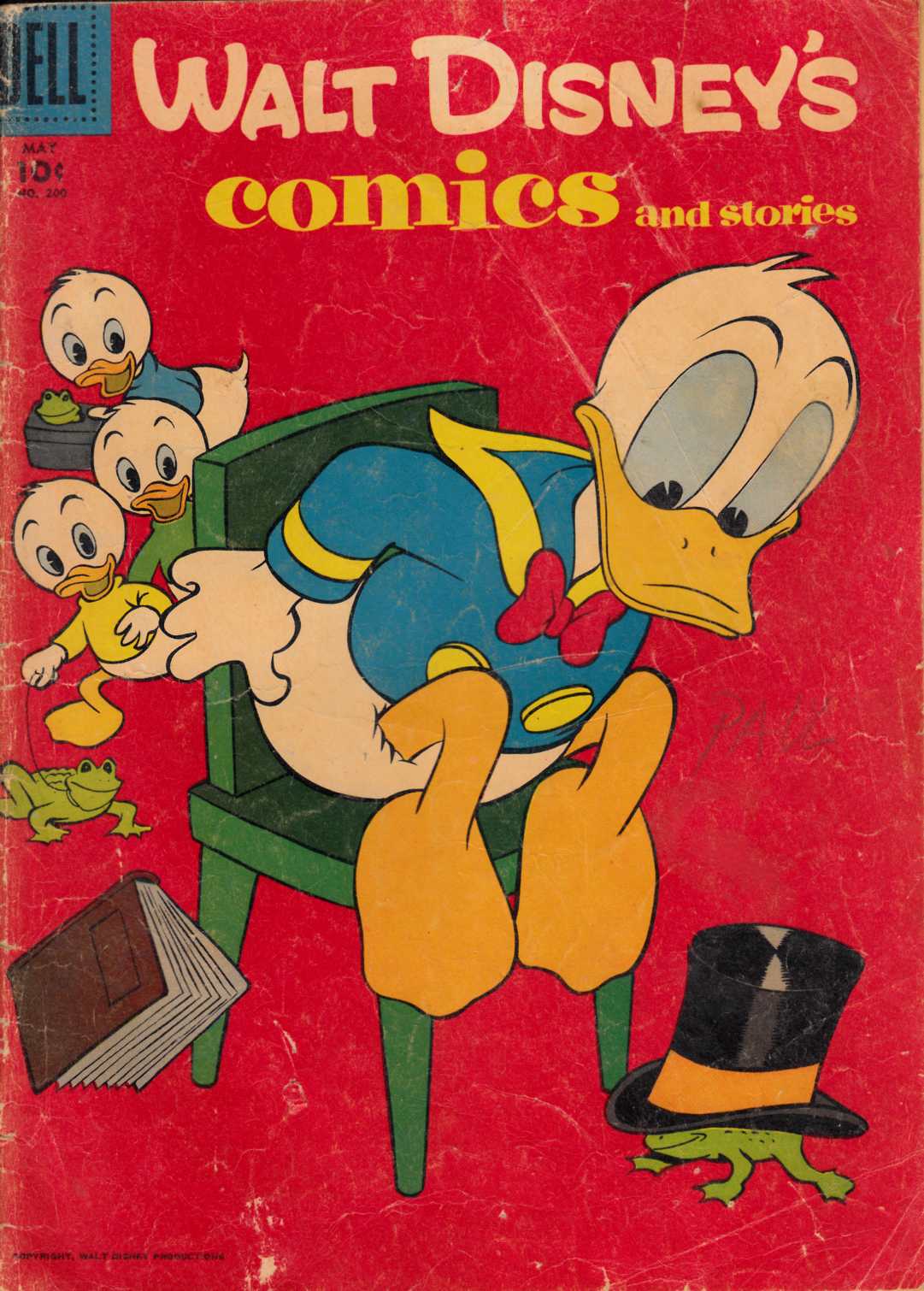 Walt Disney's Comics & Stories #200 Fair/Good (1.5) [Dell Comic] THUMBNAIL