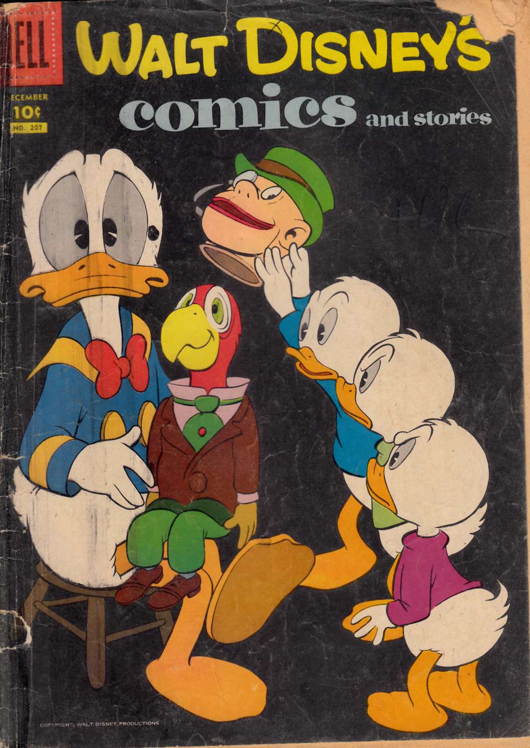 Walt Disney's Comics & Stories #207 Fair (1.0) [Dell Comic] THUMBNAIL